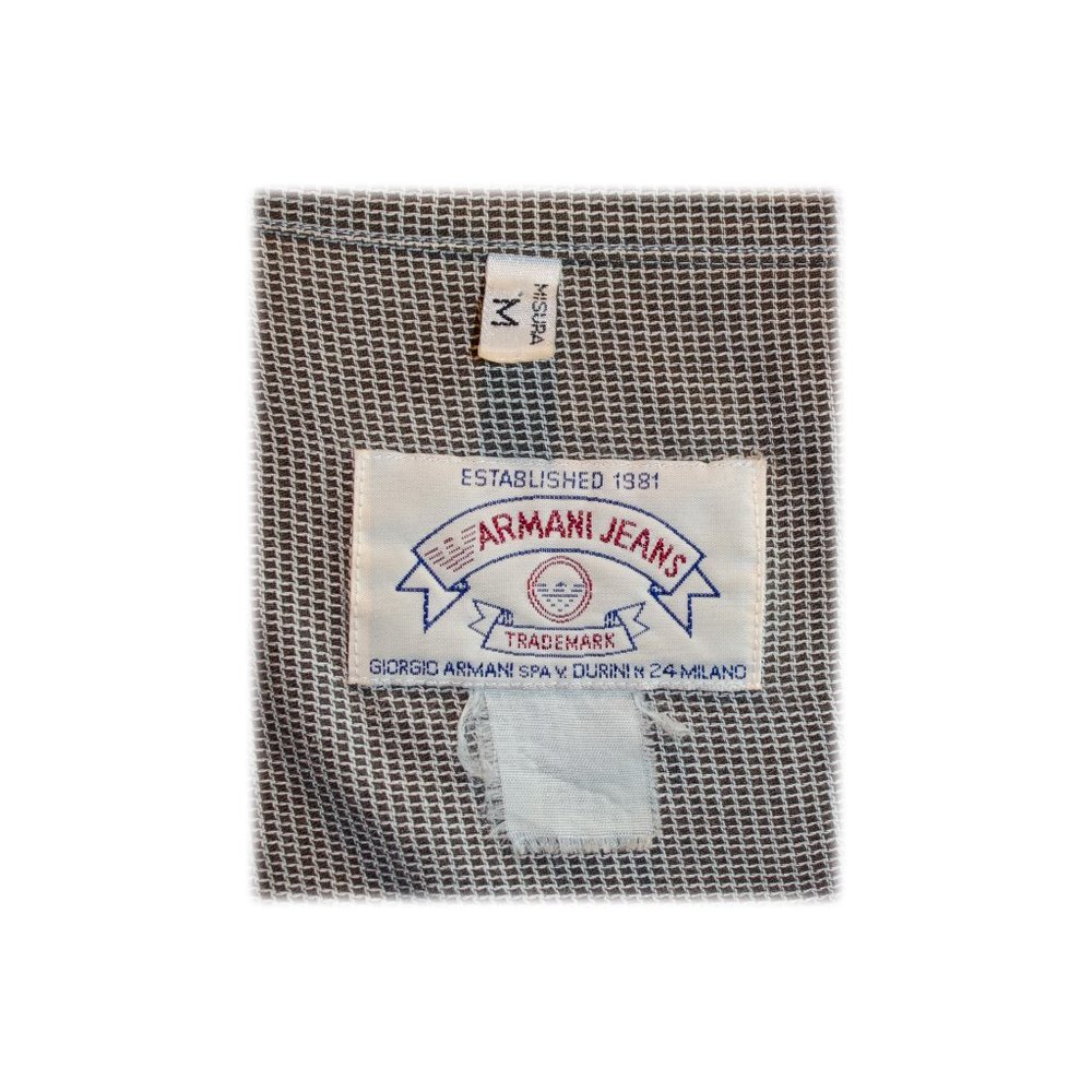 Armani Jeans Casual Collarless Shirt View 6